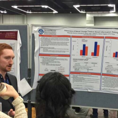 Psych major Alex Denison